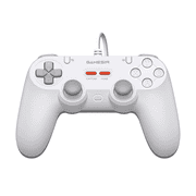 GameSir Tegenaria Lite Wired Game Controller For Switch, Switch2, Android, iOS, PC, Steam With Retro 90s Design, Hall Effect Sticks, Dual Rumble Motors, Mappable Back Buttons-White