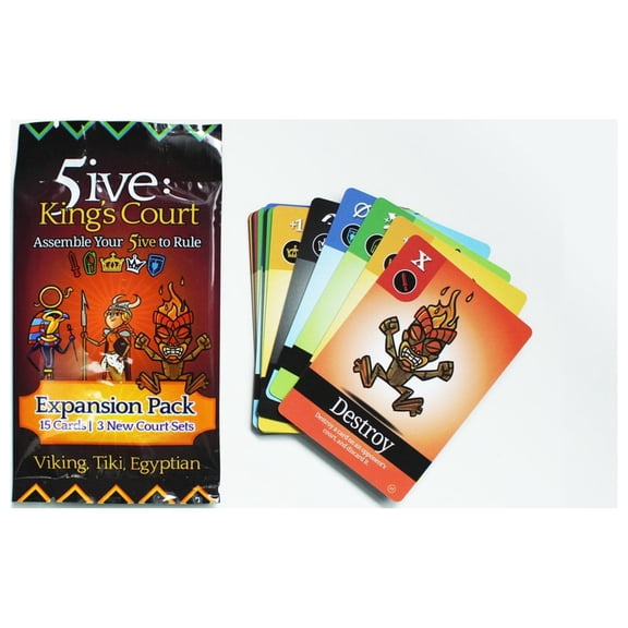 GameStax 5ive - King's Court 5-6 Player Expansion Pack New