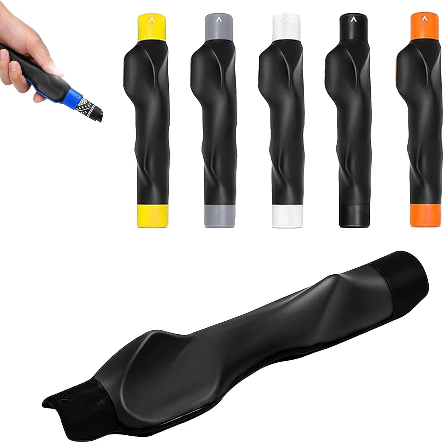GameSwing True Grip Trainer 2.0, Golf Grip Trainer, Golf Club Grips, Golf Training Aid with Ergonomic Design, Corrects Grips Fix GolfTrainer, Improves Swing Accuracy & Grip Strength