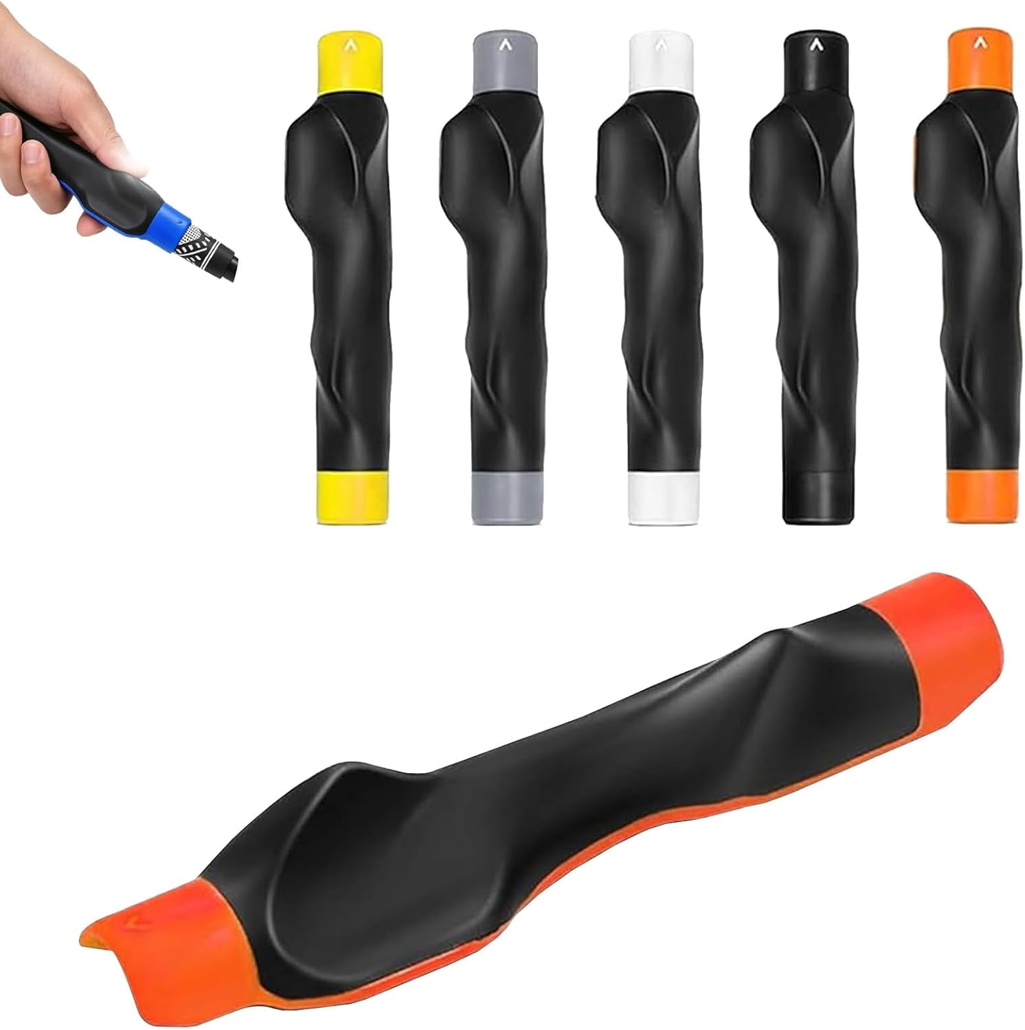 GameSwing True Grip Trainer 2.0, Golf Grip Trainer, Golf Club Grips, Golf Training Aid with Ergonomic Design, Corrects Grips Fix GolfTrainer, Improves Swing Accuracy & Grip Strength