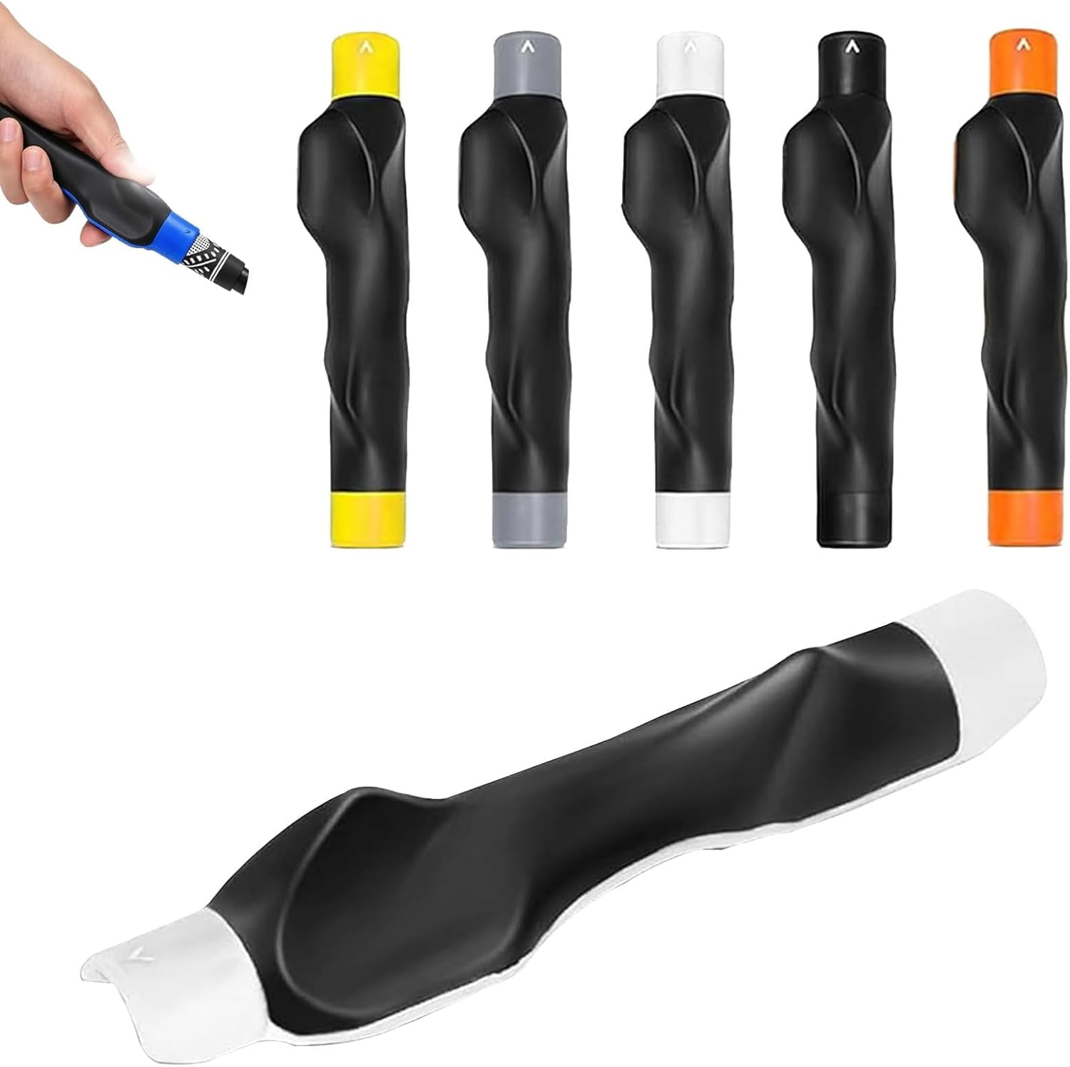 GameSwing True Grip Trainer 2.0, Golf Grip Trainer, Golf Club Grips, Golf Training Aid with Ergonomic Design, Corrects Grips Fix GolfTrainer, Improves Swing Accuracy & Grip Strength
