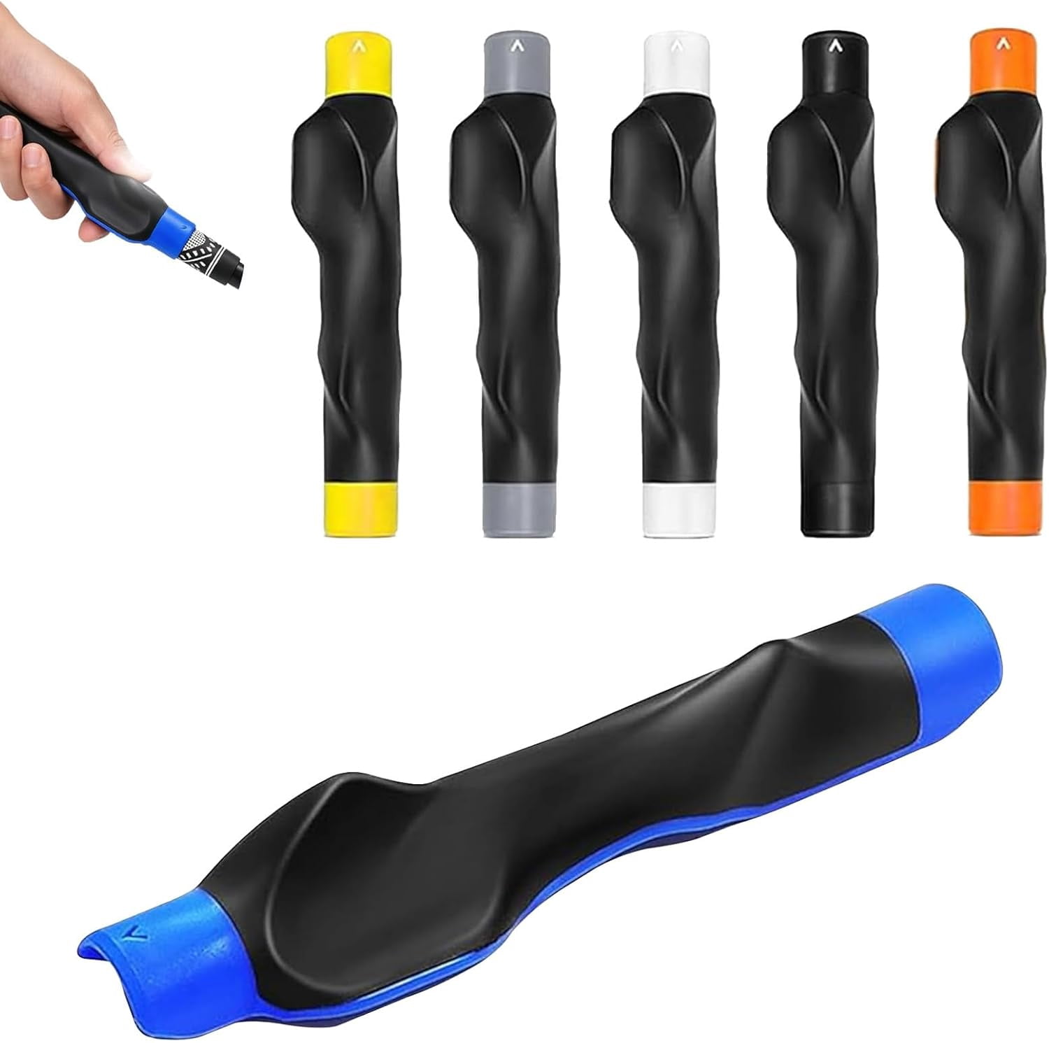 GameSwing True Grip Trainer 2.0, Golf Grip Trainer, Golf Club Grips, Golf Training Aid with Ergonomic Design, Corrects Grips Fix GolfTrainer, Improves Swing Accuracy & Grip Strength