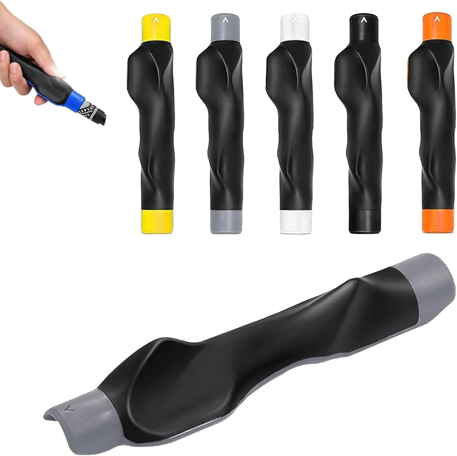 GameSwing True Grip Trainer 2.0, Golf Grip Trainer, Golf Club Grips, Golf Training Aid with Ergonomic Design, Corrects Grips Fix GolfTrainer, Improves Swing Accuracy & Grip Strength