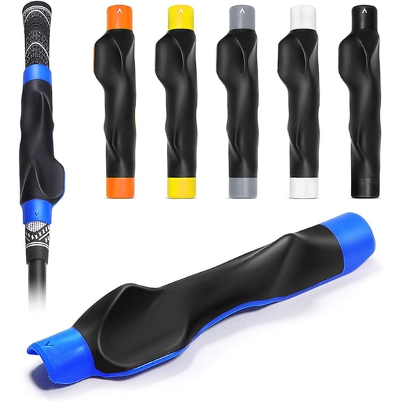 Game Swing True Grip Trainer 2.0, Club Golf Trainer for Right Hand with Ergonomic Design, Corrects Grips Fix, Improves Swing Accuracy & Grip Strength