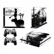 GameXcel Protective Skin Cover for Sony PS4 Console and 2 Dualshock Controllers Vinyl Playstation 4 Decal Sticker - Kin Heart
