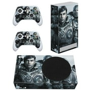 GameXcel Vinyl Decal Protective Cover Wrap Sticker for Xbox Series S Console and Wireless Controller(Gears 5)