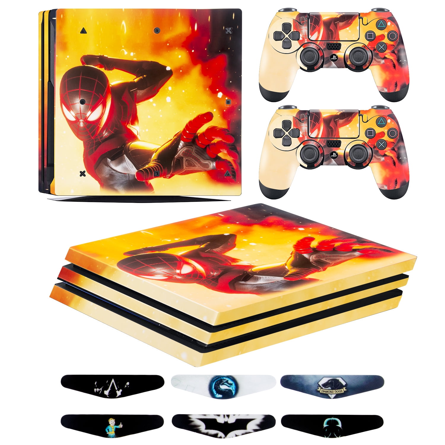 Skin PS4 PRO Adesiva Iron Man