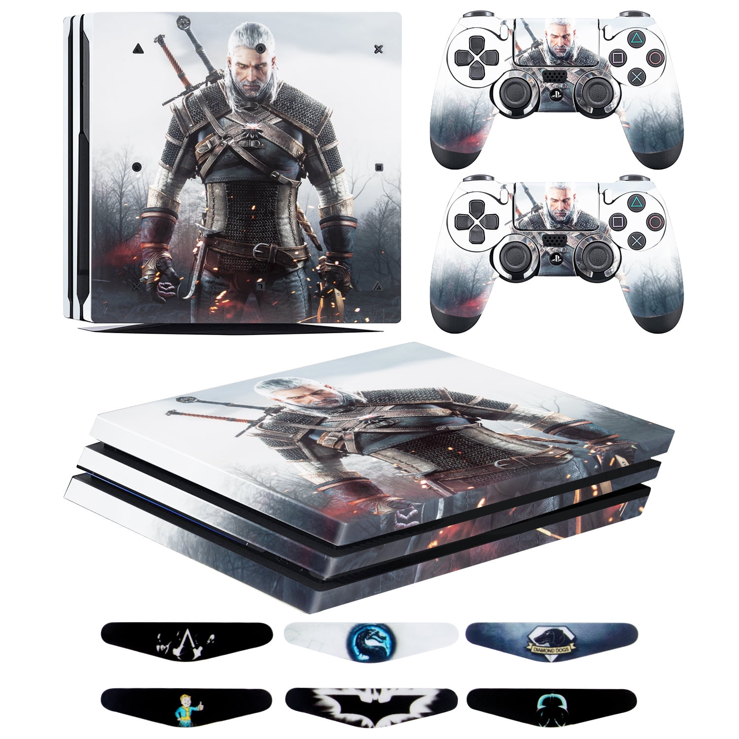 ASSASSIN'S CREED ORIGINS GRAPHICS VINYL SKIN FOR PS4 SLIM CONSOLE &  CONTROLLER