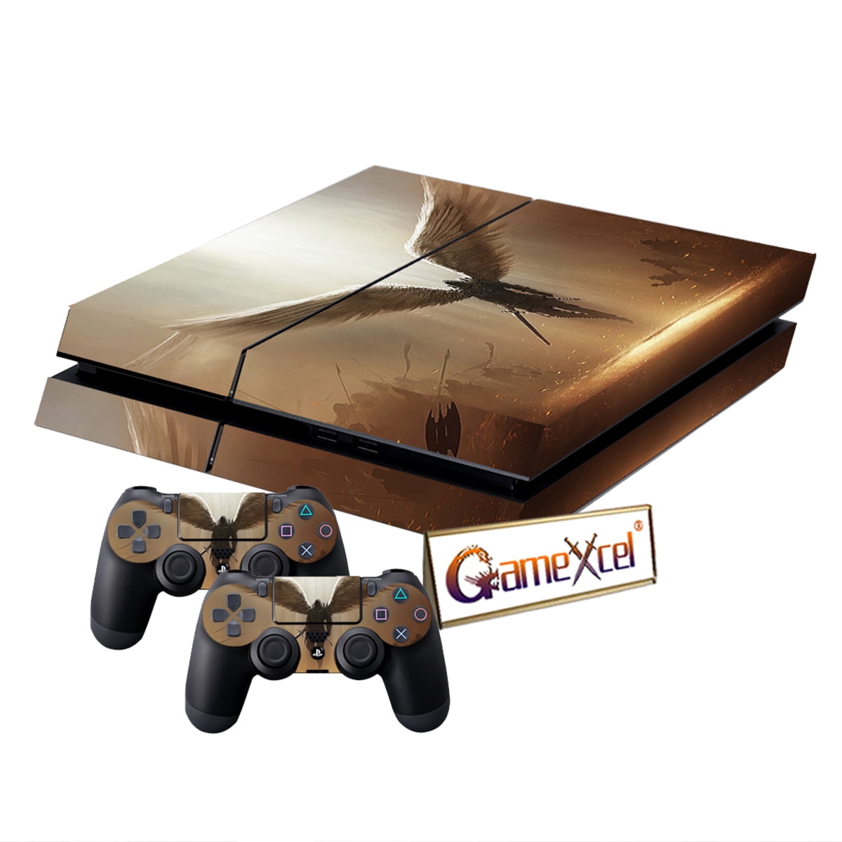 ASSASSIN'S CREED ORIGINS GRAPHICS VINYL SKIN FOR PS4 SLIM CONSOLE &  CONTROLLER