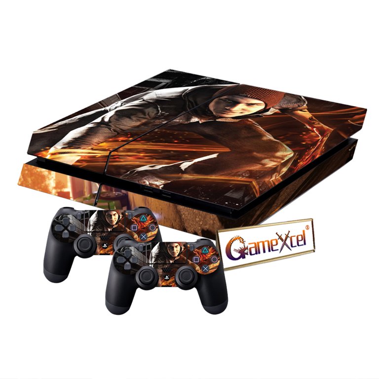GameXcel Vinyl Decal Protective Skin Cover Sticker for Sony PS4 