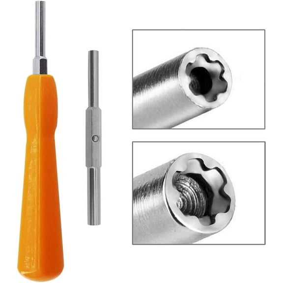Gamebit Screwdriver, 4.5mm 3.8mm Double-End Bit Security Gamebit Screwdriver Kit For Opening NES,SNES,N64,GameBoy,GameCube,Virtual Boy,Sega,Nintendo Consoles,Game Cartridges