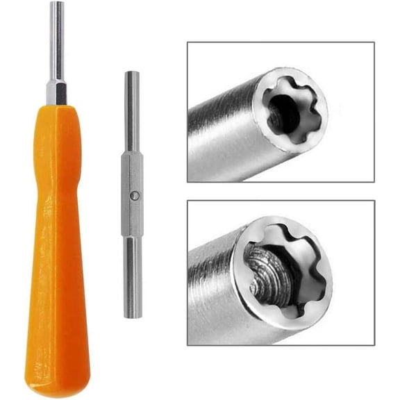 Gamebit Screwdriver Kit - 4.5mm & 3.8mm Double-End Bits for NES, SNES, N64, GameBoy, GameCube, Virtual Boy, Sega & Nintendo Consoles & Cartridges