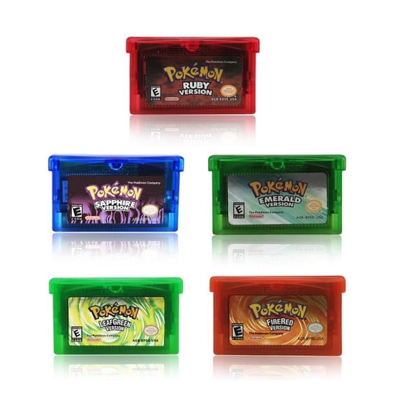 Gameboy Advance CollectionEmerald, Fire Red, Leaf Green, Ruby and Sapphire Edition