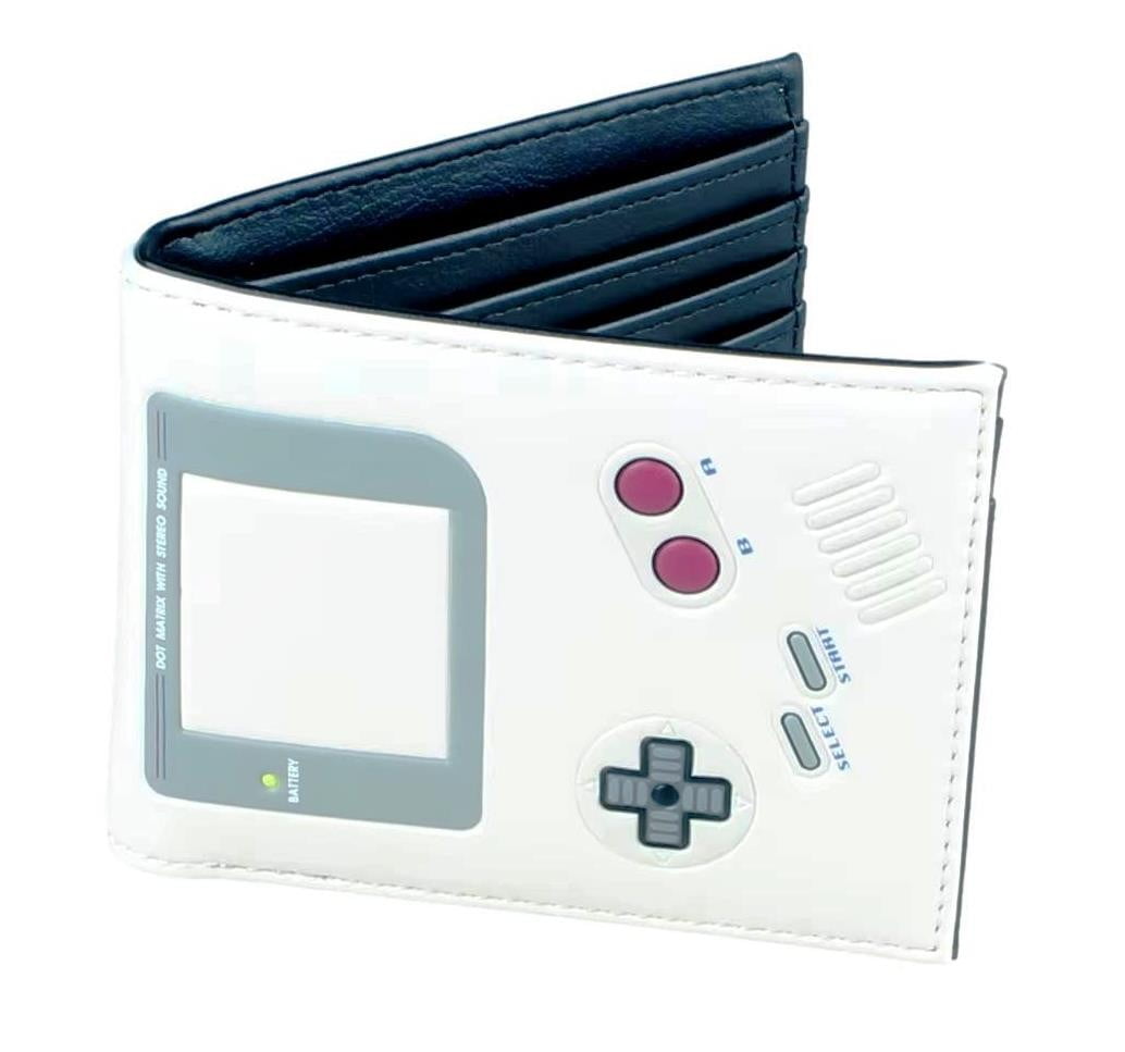 Gameboy Console Style White Background Bi-Fold Wallet - Walmart.com