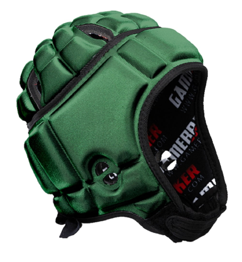 Gamebreaker Multi-Sport Soft Shell Protective Helmet, Large (22-1/2 - 23"), Green