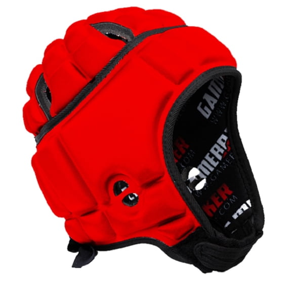 GB Multi-Sport Protective Headgear GB-2-03 (Red, Large), Soft-Shell Helmet for Various Sports, Protective Sports Gear with Superior Ventilation Design - GameBreaker