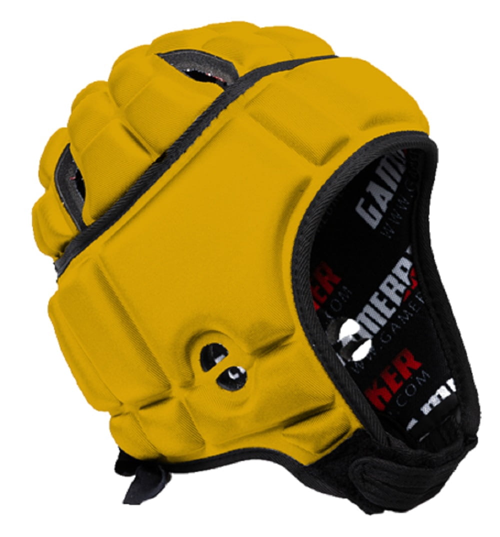 Gamebreaker Multi-Sport Soft Shell Protective Helmet, Medium (20-3/4 - 22-1/4"), Athletic Yellow