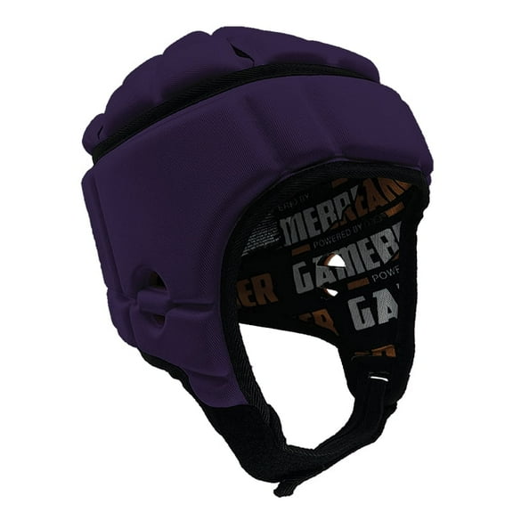 Gamebreaker PRO Powered by D3O Soft Shell Headgear (Purple, Small)