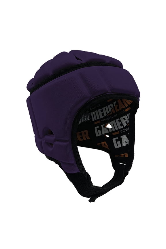 PRO Powered by D3O Soft Shell Headgear (Purple, Small)
