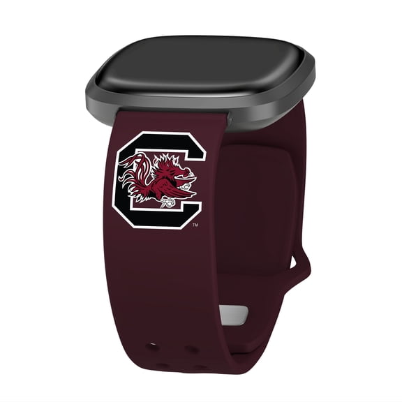 Gamecocks HD Elite Edition Unisex Watch Band for FitBit Versa 3 & Sense (Short)