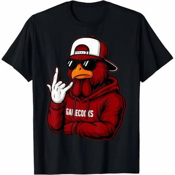 Gamecocks Name Retro Classic Graphic T-Shirt