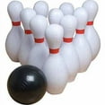 thumbnail image 1 of Gamecraft Jumbo Inflatable Bowling Set w/18" Inflatable Ball, 10 Count Pack, 1 of 6
