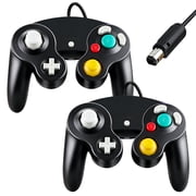 Gamecube Controller,2 Pack Wired Controller for Gamecube Console,Black