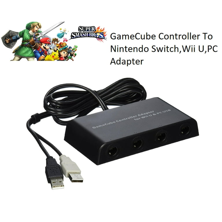 SOSav - Adaptateur manettes GameCube compatible Nintendo Switch/PC