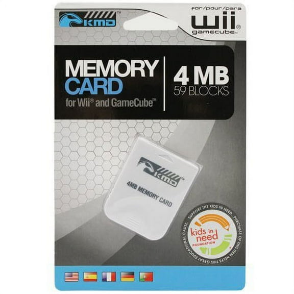 Gamecube Memory Card 4MB 59 Blocks