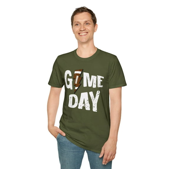 Gameday Football, Gildan Unisex Softstyle T-Shirt, Graphic Tee, S-3XL