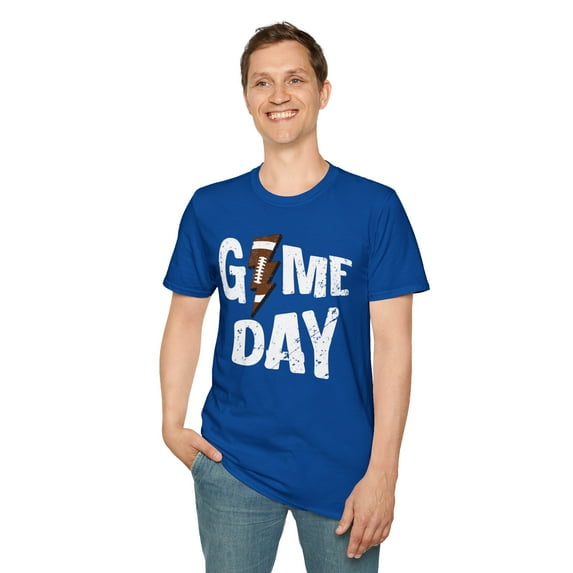 Gameday Football, Gildan Unisex Softstyle T-Shirt, Graphic Tee, S-3XL