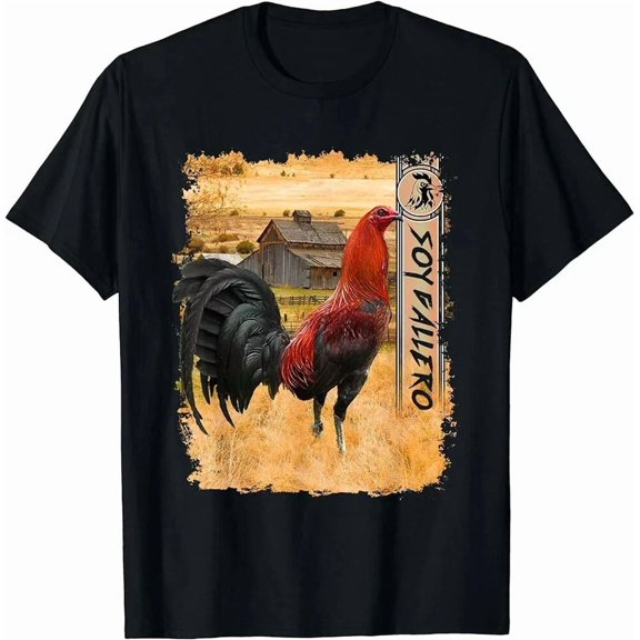 Gamefowl Addict Funny Rooster Ranch Lover Soy Gallero unisex T-Shirt