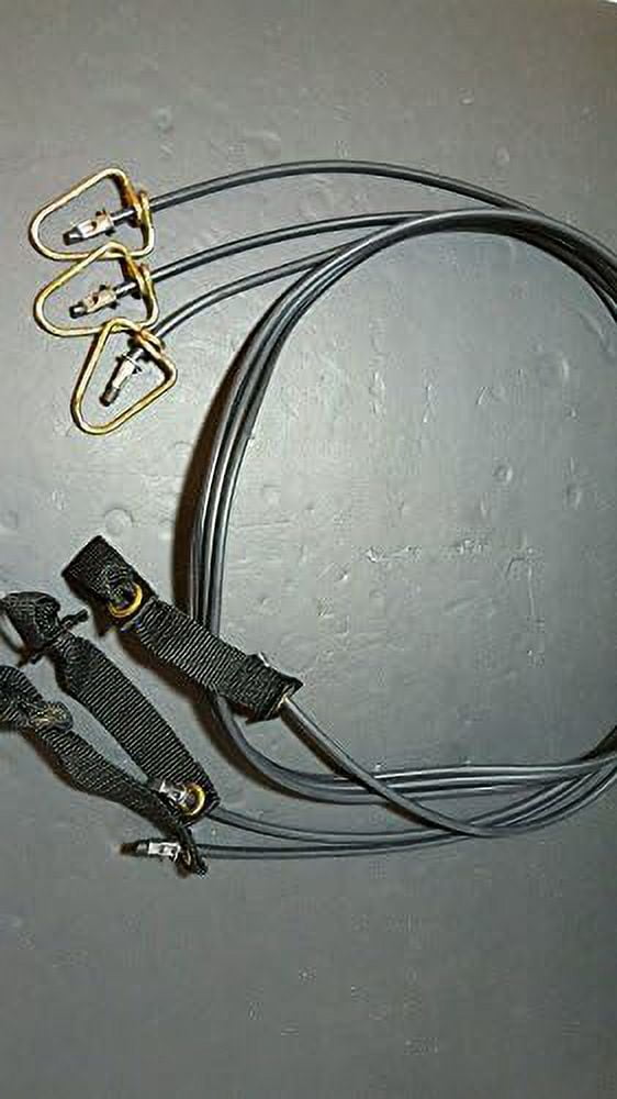 Gamefowl, Poultry, Chickens 6ft Rubber Tie Cords (3 Cords)