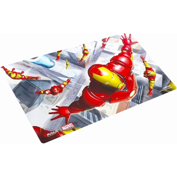 Gamegenic Magic: The Gathering Marvel Super Heroes Prime Playmat - Killmonger, Scourge of Wakanda Gaming Mat, Premium MTG & TCG Playmat with Anti-Slip Base & Flat Stitched Edges