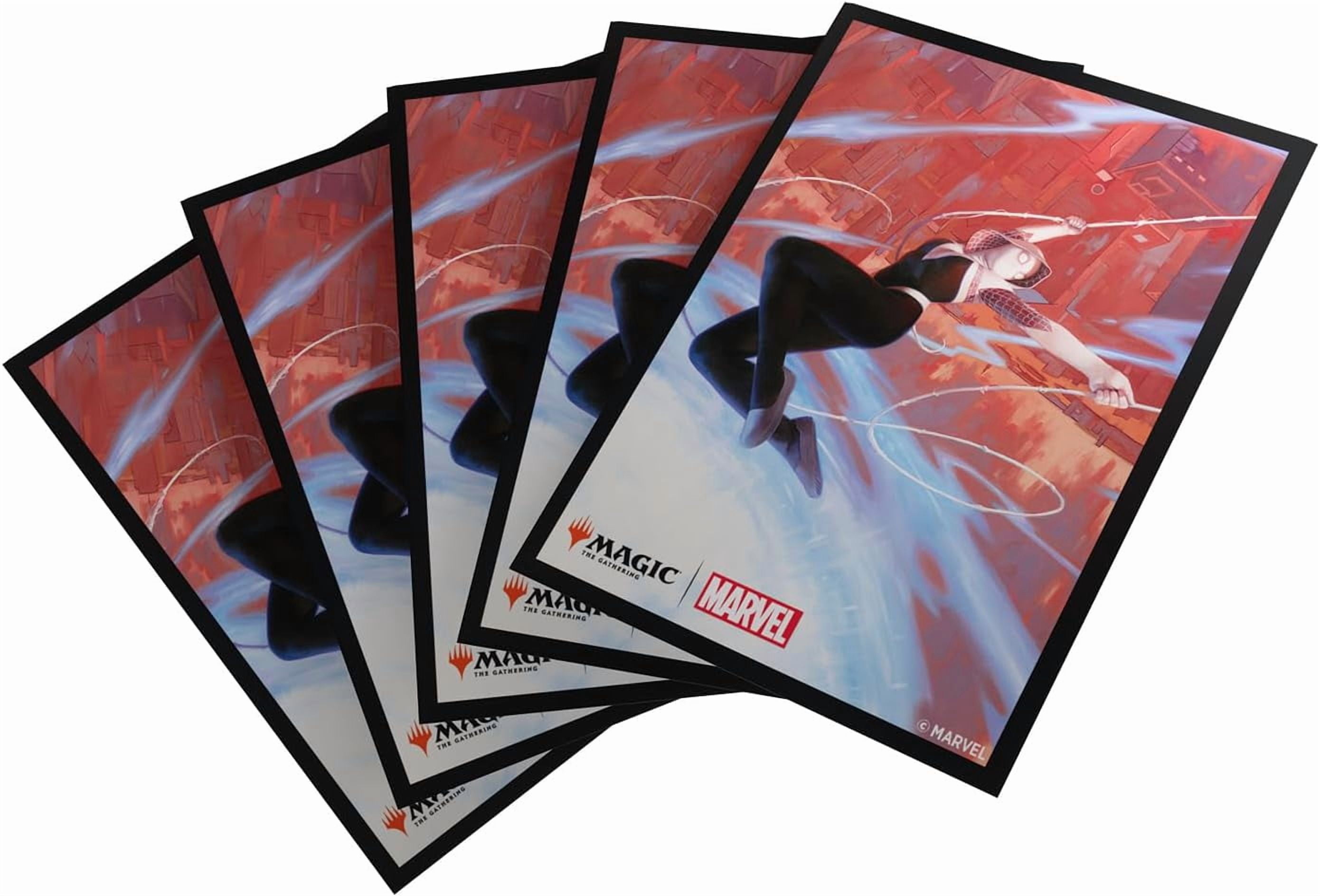Magic: The Gathering Marvel's Spider-Man Premium Art Sleeves - Spider-Gwen