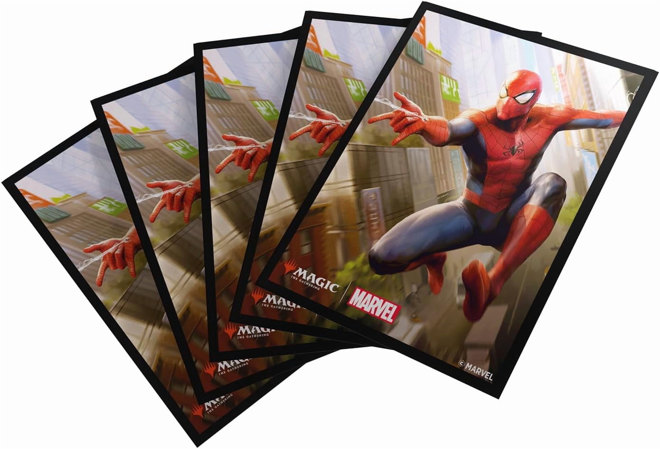 Magic: The Gathering Marvel's Spider-Man Premium Art Sleeves - Spider-Man -  Walmart.com