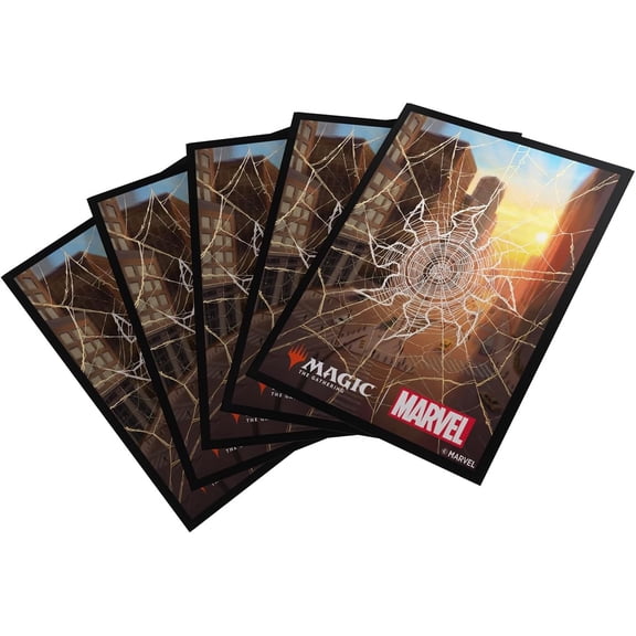 Gamegenic Marvel's Spider-Man Magic the Gathering Premium Art Sleeves