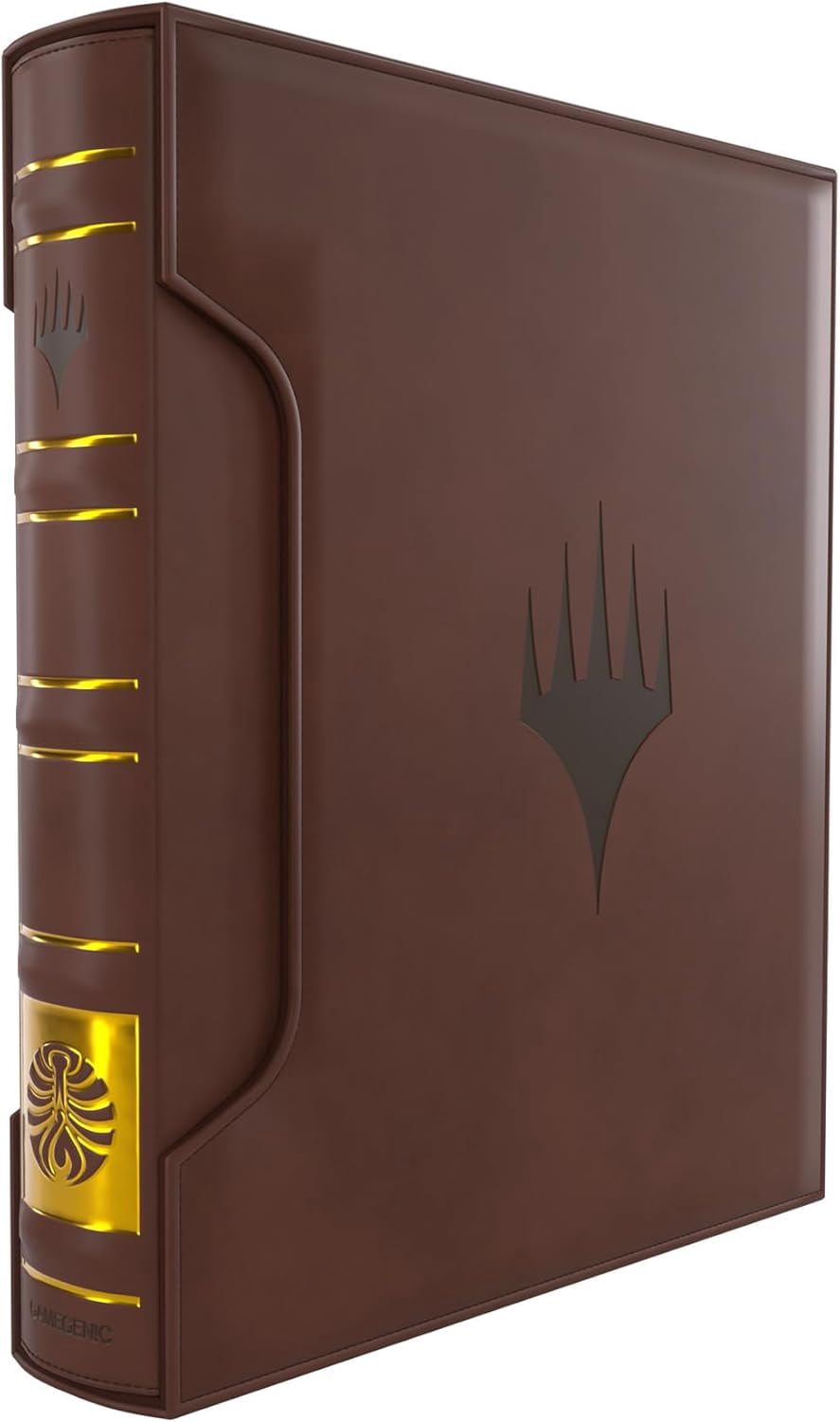 Gamegenic Magic: The Gathering Secrets of Strixhaven Cards Almanac 18-Pocket Premium SLIPCASE Album - Holds 360 Double-Sleeved Cards, Elegant Book-Style MTG Binder with Gold Foil College Spine