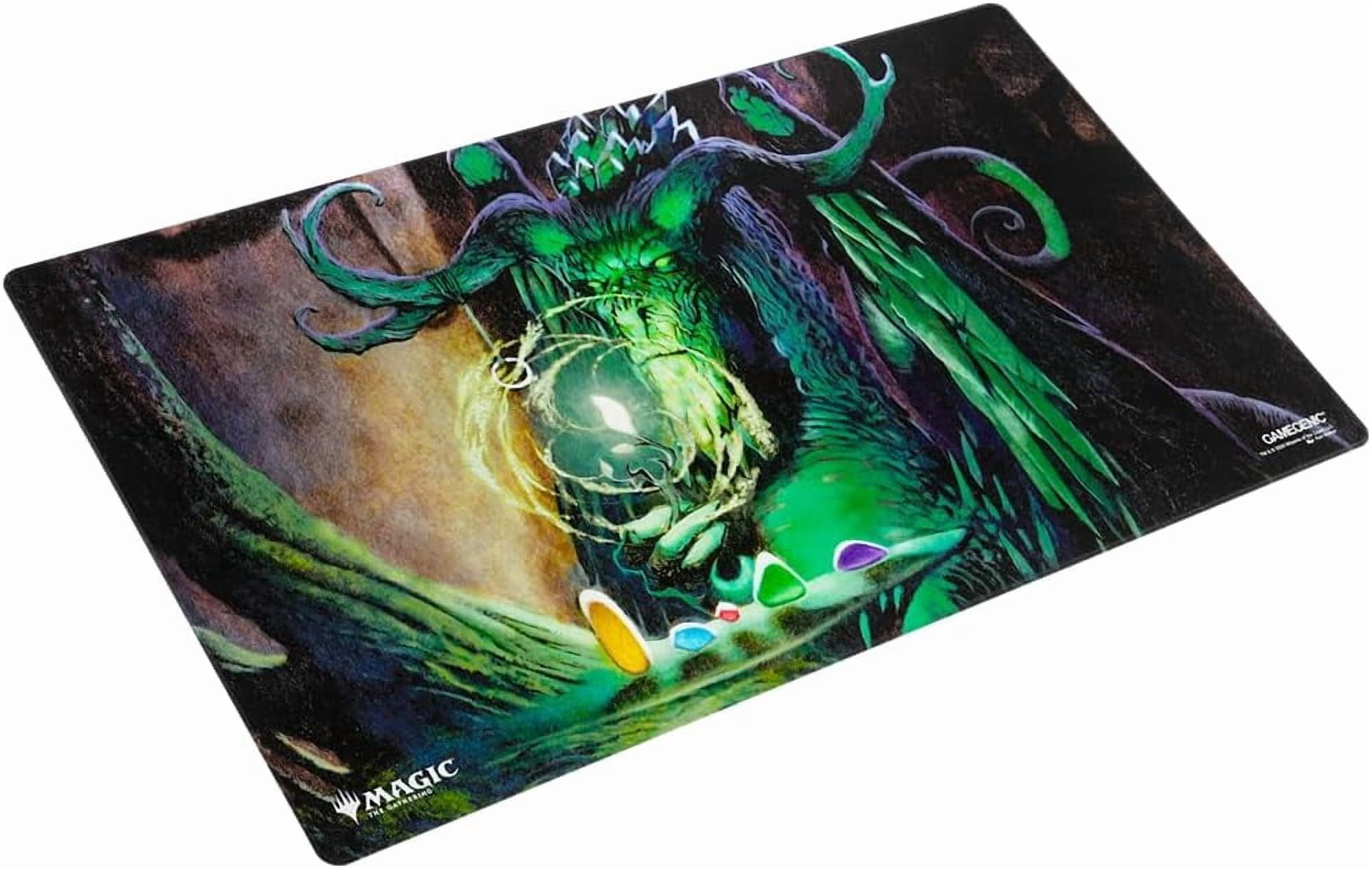 mtg card mats Playmat for MTG,Card Playmat Stitched with Zones for Game Playing, TCG and Board Game Mat for Cards,Mousepad Desk Mats,Game Mat 24 x 14 inches-Cat with Sword : Toys & cushioned playmat is made from natural rubber and features Ultimate Guards trusted anti MTG Playmats for Magic Card