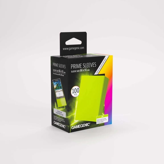 Gamegenic Prime Card Sleeves [Lime]