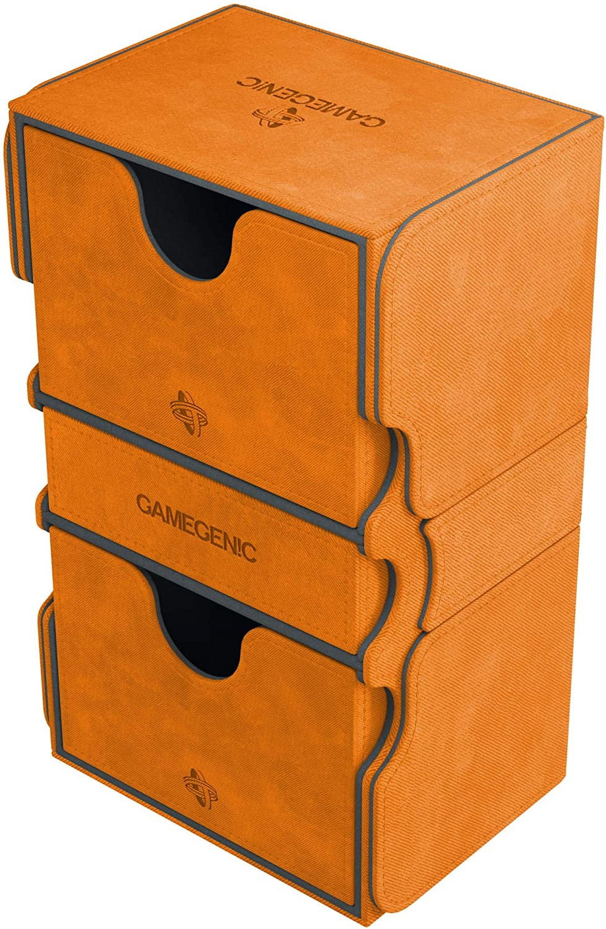 Gamegenic 200+ Stronghold Convertible Deck Box - Orange - Walmart.com