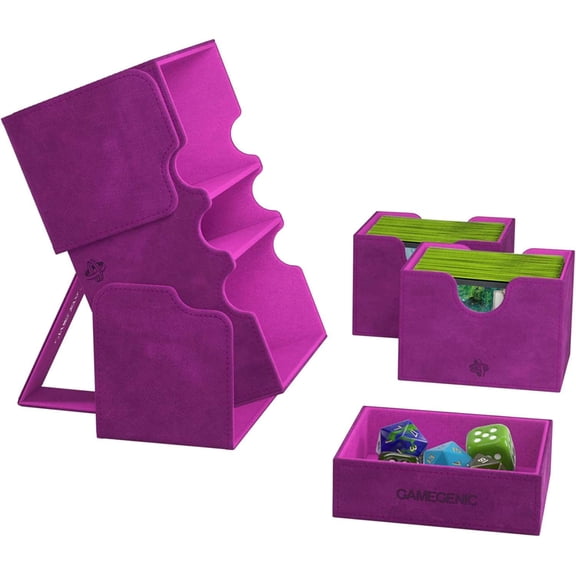 Gamegenic Stronghold 200+ XL Deck Box (Purple)