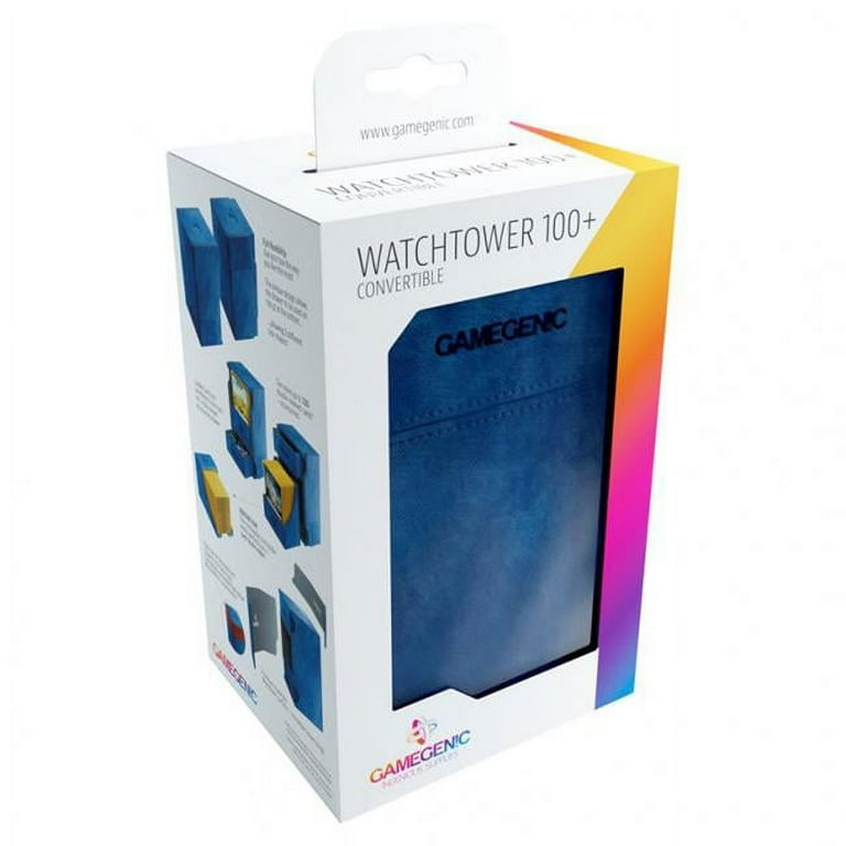Gamegenic - Watchtower 100+ Card Convertible Deck Box: Blue