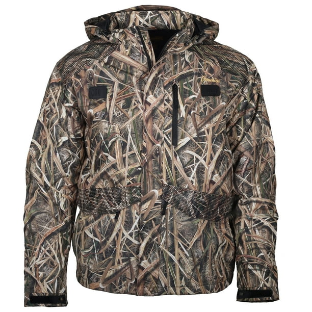 Gamehide Jacket Slough Creek Waterfowl Hunting Insulated Mossy Oak 4X