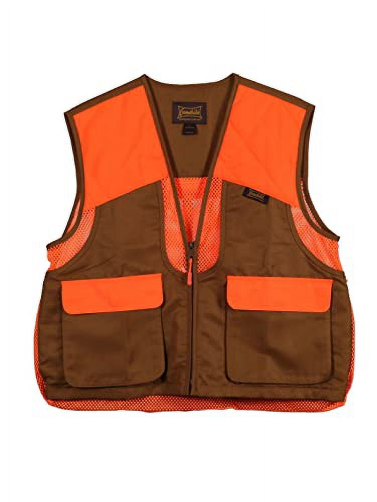 Gamehide Mens Quail Hunting Vest Upland Front Loading With Mesh Back