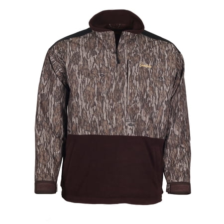 Gamehide Pullover Quarter Zip Waterproof Mossy Oak New Bottomland - XL