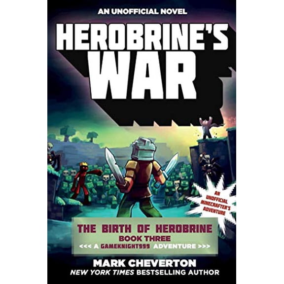 Pre-Owned Herobrine's War: The Birth of Herobrine Book Three: A Gameknight999 Adventure: An Unofficial Minecrafter?s Adventure (The Gameknight999 Series) Paperback