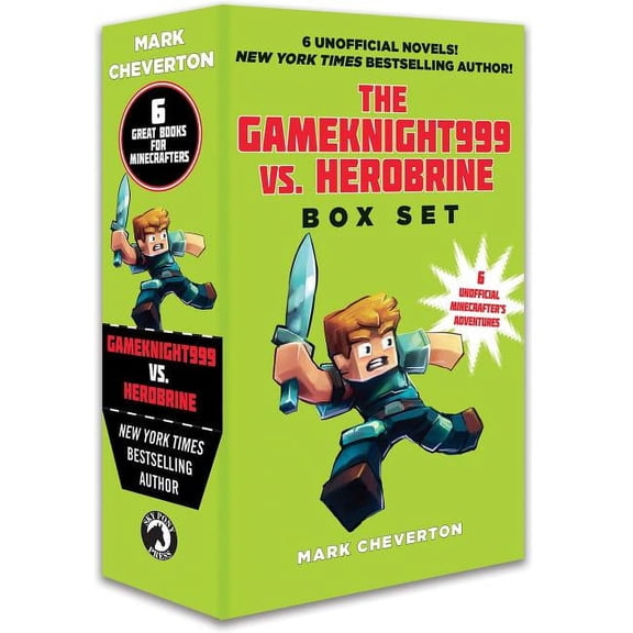 Pre-Owned Gameknight999 The Gameknight999 vs. Herobrine Box Set: Six Unofficial Minecrafter's Adventures, (Paperback)