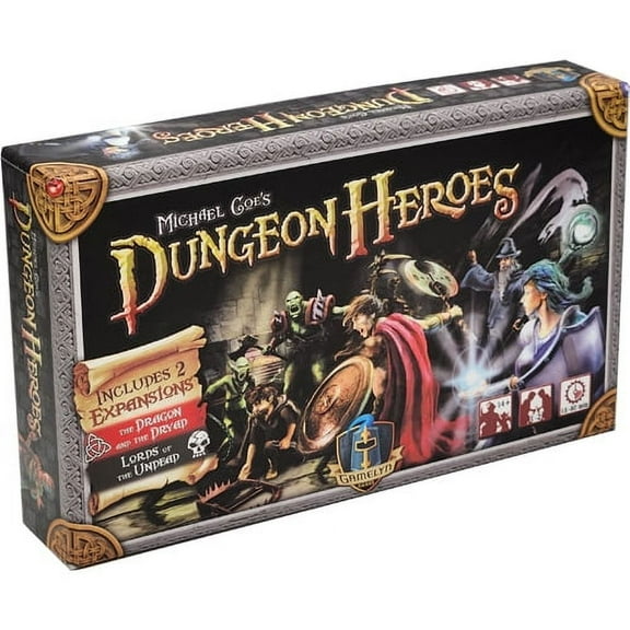 Gamelyn Games Dungeon Heroes w/Deluxe Expansion (1st Printing) New