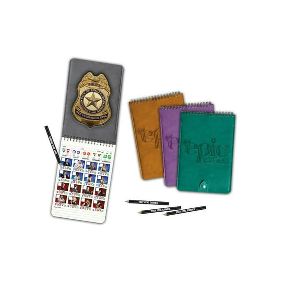Gamelyn Games Tiny Epic Crimes - Detective Notepads 4-Pack New
